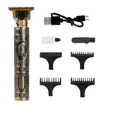 SPESHE T9 Hair Trimmer USB Hair Cutter Cordless Hair Clippers Shaving Grooming Kit Electric Beard Barber Shaver for Men Haircut