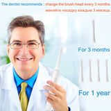 Xiaomi Mijia T100 Electric Toothbrush Sonic Toothbrush Oral Cleaning Whitening Dense Fur 2 Speed Modes Adjusting IPX7 Waterproof