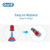 Oral B Toothbrush Heads Replacement Children Cartoon Soft Bristles Round Electric Tooth Brush Heads Oral Care for Kids 2Pcs/4Pcs