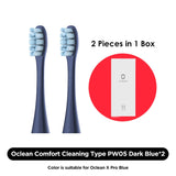Oclean X Pro Elite/ X Pro/ F1 /Air 2/One 2/4PCS Replacement Brush Heads for Electric Toothbrush Deep Cleaning Tooth Brush Heads