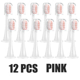 Replacement Toothbrush Heads For Xiaomi T300 T500 Sonic Electric Teeth Brush Mijia T300 Nozzles With Dust Cover Vacuum Packaging