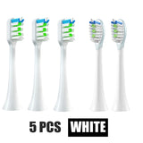 New Replacement Toothbrush Heads For Soocas X1 X3U X5 V1 Sonic Electric Tooth Brush Dupont Soft Bristles Tongue Cleaning Nozzle