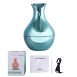 USB Aroma Essential Oil Diffuser Ultrasonic Cool Mist Humidifier Air Purifier 7 Color Change LED Night Light for Office Home