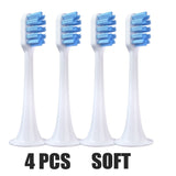 Replacement Toothbrush Heads For Xiaomi T300 T500 Sonic Electric Teeth Brush Mijia T300 Nozzles With Dust Cover Vacuum Packaging