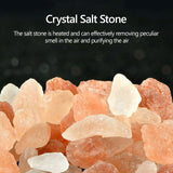 Portable Crystal Aromatherapy Humidifier USB Aroma Essential Oil Diffuser Air Humidificador with Atmosphere Lamp Home