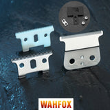 WAHFOX Replacement Blade Set 32 Teeth Professional Hair Trimmer for Andis GTO,GO,SL,SLS,LS,LS2 T-outliner Clipper