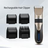 USB Rechargeable Ceramic Hair Clipper Electric Men Barber Hair Cutting Machine Trimmer Shaver Cordless Hair Trimmer