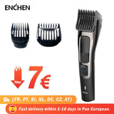 Professional Rechargeable Electric Hair Clipper Portable Hair Trimmer Low Noise Barber Hair Cutting Machine Kids Adult