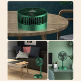 Mini Folding Telescopic Fan USB Rechargeable Floor Fan for Student Dormitory Home Outdoor Camping Office Small Desktop Fan