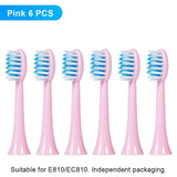 Ultrasonic Electric Toothbrush Wireless Charging for Adult IPX7 Waterproof Replacement Heads Whitening Teeth Timer Smart Brush