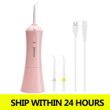 Oral Irrigator Dental Water Jet Electric Portable Irrigator for Teeth Replacement Nozzles Teeth Whitening Cleaner Dropshipping