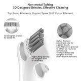 Oclean Toothbrush Head for Oclean X/X Pro/Z1/F1/One/Air 2 Electric Sonic Toothbrush Food-grade TPE/PP Material Certification