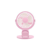 New Hot Sale USB Rechargeable Clip Desktop/Table Fan Mini Portable Clamp Fan 360degree Rotating Ventilator With Air Cooler Fan