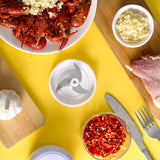 Wireless Food Mixer Mini Electric USB Garlic Chopper Meat Masher Press Vegetable Chili Chopper Press Kitchen Home Masher Machine