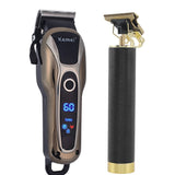 Professional Barber Hair Clipper USB Electric Hair Trimmer T-Outliner Cutting Beard Trimmer Shaver Men Barber Hair Cutting
