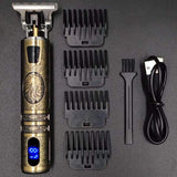 Professional Men's Electric Shaver Beard Trimmer Hair Cutting Machine Barber Cordless Haircut Machine shaving blades Razor 3