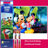 Oral B EB10 Toothbrush Heads Replacement Soft Bristle Brushes Head Rotation Replaceable for Kids Gum Care Teeth Deep Clean Oralb