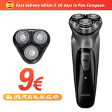 Professional Electric Shaver for Men 3D Triple Floating Blade Razor Shaver USB Rechargeable Fast Charging Beard Machine Travel