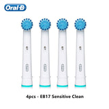Original Oral B Replacement Brush Head for Oral-B Electric Toothbrush Ultra Soft Bristle Sensitive Whitening Teeth Remove Plaque