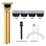 SPESHE T9 Hair Trimmer USB Hair Cutter Cordless Hair Clippers Shaving Grooming Kit Electric Beard Barber Shaver for Men Haircut