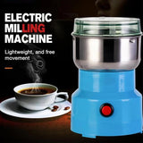 Stainless Steel Electric Coffee Grinder Bean Spice Salt Pepper Herbs Nuts Grinding Milling Blender Tool EU CN US Plug