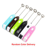 Mini Electric Egg Beater Handle Milk Frother Coffee Blender Egg Whisk Food Mixer Milk Stirrer Milk Foamer Maker Kitchen Tool