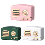Y98B Retro Radio Shape Large Capacity Portable Desktop Air Humidifier USB Mist Maker