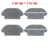 mop inserts for Viomi V2 PRO V-RVCLM21B mijia STYJ02YM series robot vacuum cleaner accessories fabric mop insert kit