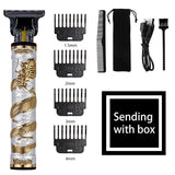 SPESHE T9 Hair Trimmer USB Hair Cutter Cordless Hair Clippers Shaving Grooming Kit Electric Beard Barber Shaver for Men Haircut