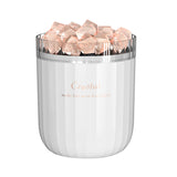 Portable Crystal Aromatheraphy Humidifier Wireless Aroma Essential Oil Diffuser LED Light Himalayan Salt Cool Mist Humidifier