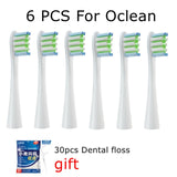 Replacement Brush Heads for Oclean X/X PRO Elite/F1/ One/ Air 2 Sonic Electric Toothbrush Nozzles Soft DuPont Bristle With Gift