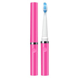 POP Battery Electric Toothbrush Slim Portable Travel Sonic Toothbrush brush head Waterproof colorful