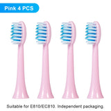 Ultrasonic Electric Toothbrush Wireless Charging for Adult IPX7 Waterproof Replacement Heads Whitening Teeth Timer Smart Brush