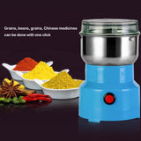 Stainless Steel Electric Coffee Grinder Bean Spice Salt Pepper Herbs Nuts Grinding Milling Blender Tool EU CN US Plug