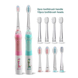 SEAGO Sonic Toothbrush for Children Kids Electric Toothbrush Waterproof Electric Teeth Brush for 3-12 Ages Smart Timer SG977
