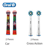Oral B Replacement Toothbrush Head Rotating Clean Teeth for Vitality Electric Toothbrush Soft Bristle Whiting Teeth 2/4 Pack