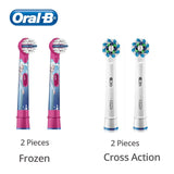 Oral B Replacement Toothbrush Head Rotating Clean Teeth for Vitality Electric Toothbrush Soft Bristle Whiting Teeth 2/4 Pack
