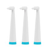Seago 4pcs/pack Interdenta Brushl Head Cleaning Deep Tooth Gaps Replacement Brush Head For Sg910/sg551/sg909/sg507/sg917
