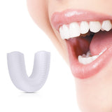 U Shaped Replacement Heads Mouthpieces for 360 Degrees Automatic Sonic Toothbrush for Adults Kids Children Tooth Whitening