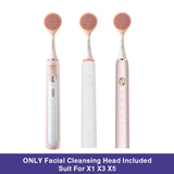 SOOCAS Facial Cleansing Brush Head Original SOOCAS X1 V1 V2 X3 X3U X5 Sonic Electric Toothbrush SOOCARE Electric Massage Brush