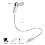 Safe Low Power Energy Saving Flexible Mini USB Cooling Fan For Notebook Laptop Computer USB Gadgets Fan