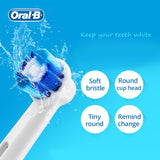 Oral B Replacement Toothbrush Head Rotating Clean Teeth for Vitality Electric Toothbrush Soft Bristle Whiting Teeth 2/4 Pack