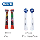 Oral B Replacement Toothbrush Head Rotating Clean Teeth for Vitality Electric Toothbrush Soft Bristle Whiting Teeth 2/4 Pack