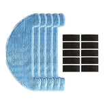 Robot Vacuum Cleaner Mop Cloths Magic Paste for ilife A6 X620 X623 Robotic Vacuum Cleaner Parts Accessories