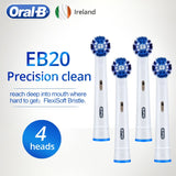 Oral B 2D Rotation Electric Toothbrush Vitality Daily Cleaning Rechargeable Inductive Charge 110-240V Toothbrush Brush Head