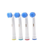 Vbatty 4pcs Electric Toothbrush Heads Replacement for Oral B Sensitive EBS-17A Oral Hygiene