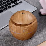 saengQ Air Humidifier Usb Aroma Diffuser Mini Wood Grain Ultrasonic Atomizer Aromatherapy Essential Oil DiffuserFor Home Office