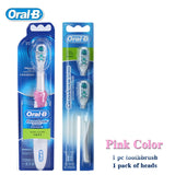 Oral B Power Electric Toothbrush For Adults Toothbrush Cross Action Teeth Brush Battery Teeth Whitening Replacement Brush Heads