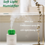 USB Aroma Essential Oil Diffuser Ultrasonic Cool Mist Humidifier Air Purifier Soft Warm LED Night light for Office Home Car