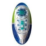 Oral B Replacement Toothbrush Heads Dual Clean Compatible for Cross Action Electric Toothbrush Gum Care 2 Heads=1 Pack
